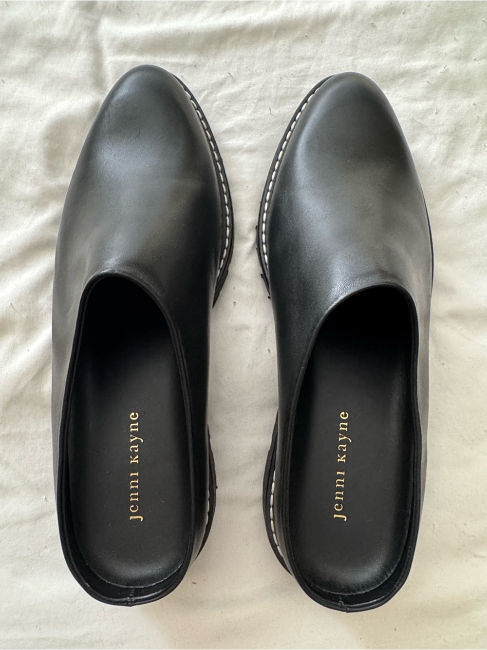 Jenni Kayne Leather Lug Mule